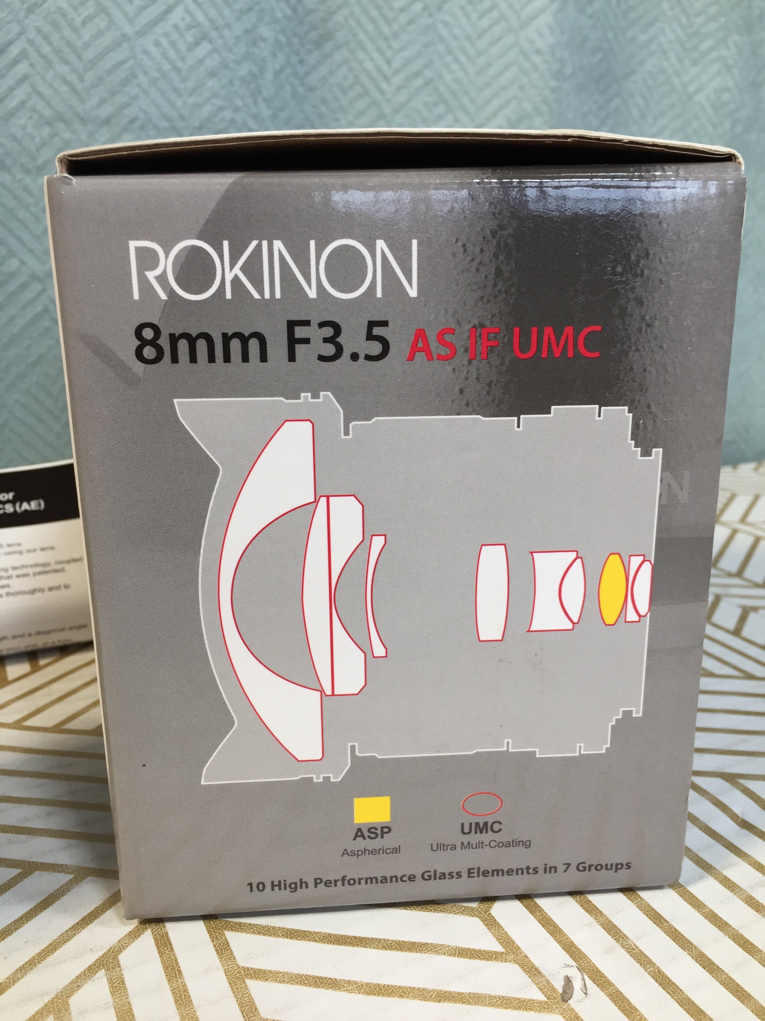 Rokinon FE8M-C 8mm F3.5 Fisheye Fixed Lens for Canon - Black (7942721437934)
